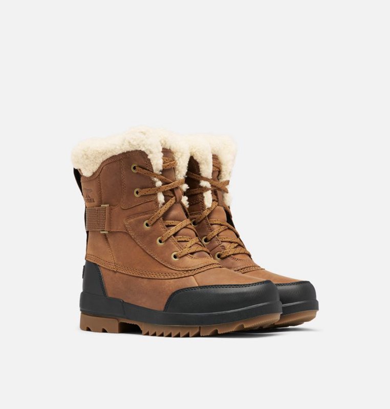 Womens Snow Boots Brown - Sorel Tivoli™ IV Parc Mid - 693-EAQLRY